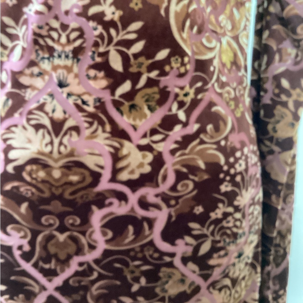 Lucky Velvet Burnout Dress Sz Sm - Picture 3 of 10